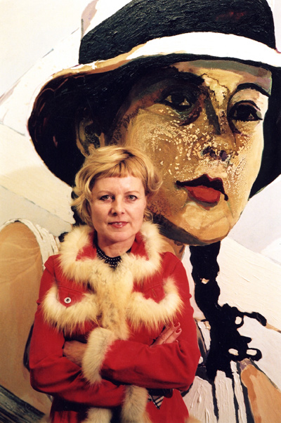 Cornelia Schleime, Selbstinszenierung als Fliegerin